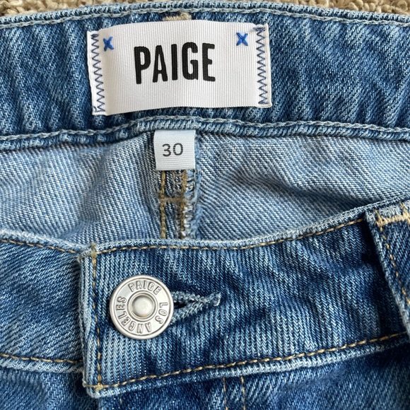 Paige Noella High Rise Straight Jeans Size 30 - Picture 4 of 4